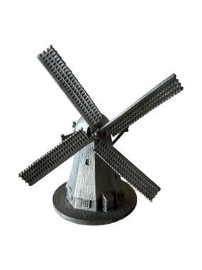Artil Utrecht Pewter Dutch Holland Windmill Replica Diorama Mini Art Figurine